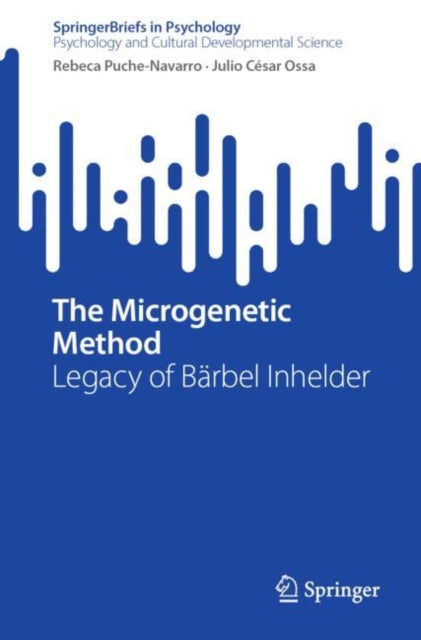 Book cover of: Microgenetic Method. By: Rebeca Puche-Navarro