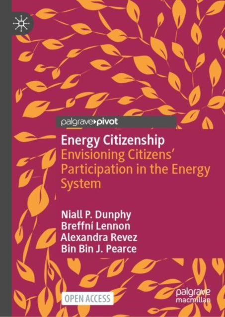 Book cover of: Energy Citizenship. By: Niall Dunphy