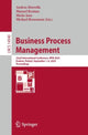 Book cover of: Business Process Management. By: Andrea Marrella
