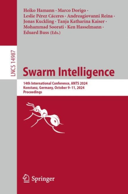 Book cover of: Swarm Intelligence. By: Heiko Hamann