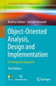 Book cover of: Object-Oriented Analysis, Design and Implementation. By: Brahma Dathan