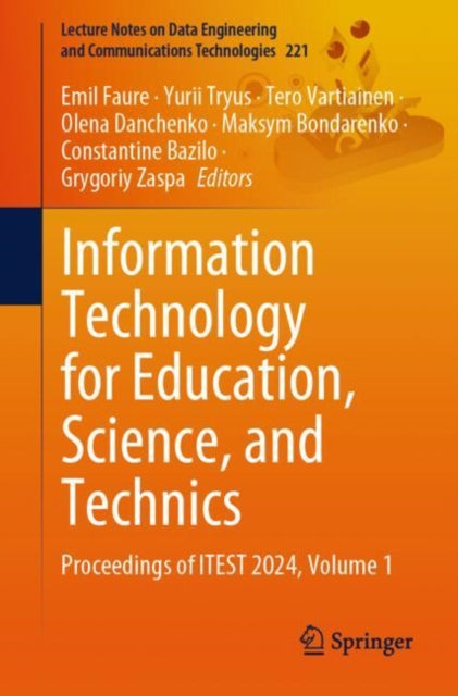 Book cover of: Information Technology for Education, Science, and Technics. By: Emil Faure