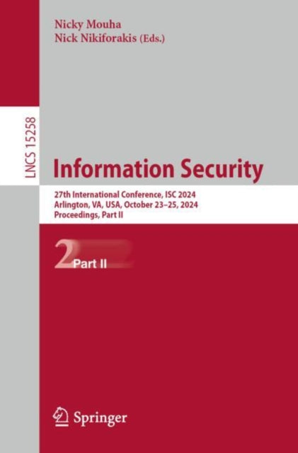 Book cover of: Information Security