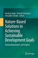 Book cover of: Nature-Based Solutions in Achieving Sustainable Development Goals