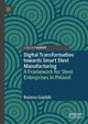 Book cover of: Digital Transformation towards Smart Steel Manufacturing. By: Bożena Gajdzik
