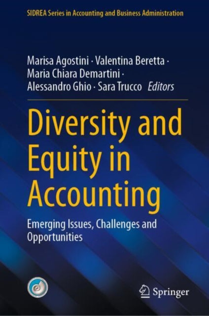 Book cover of: Diversity and Equity in Accounting. By: Marisa Agostini