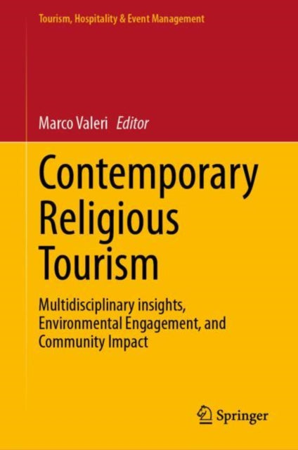 Book cover of: Contemporary Religious Tourism. By: Marco Valeri