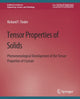Book cover of: Tensor Properties of Solids, Part Two. By: Richard Tinder