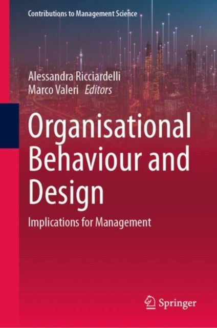 Book cover of: Organisational Behaviour and Design. By: Alessandra Ricciardelli