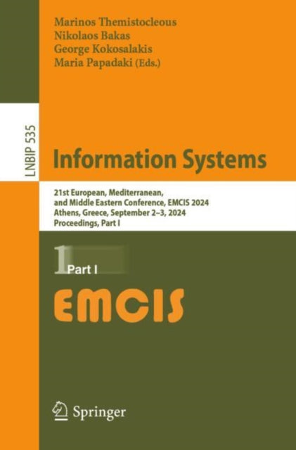 Book cover of: Information Systems. By: Marinos Themistocleous