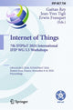 Book cover of: Internet of Things. 7th IFIPIoT 2024 International IFIP WG 5.5 Workshops. By: Gaëtan Rey
