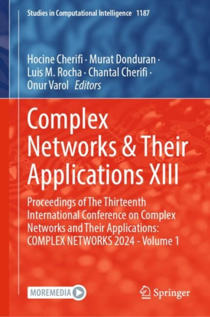Book cover of: Complex Networks & Their Applications XIII. By: Hocine Cherifi