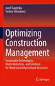Book cover of: Optimizing Construction Management. By: Jozef Svajlenka