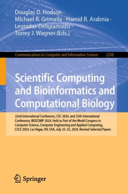 Book cover of: Scientific Computing and Bioinformatics and Computational Biology