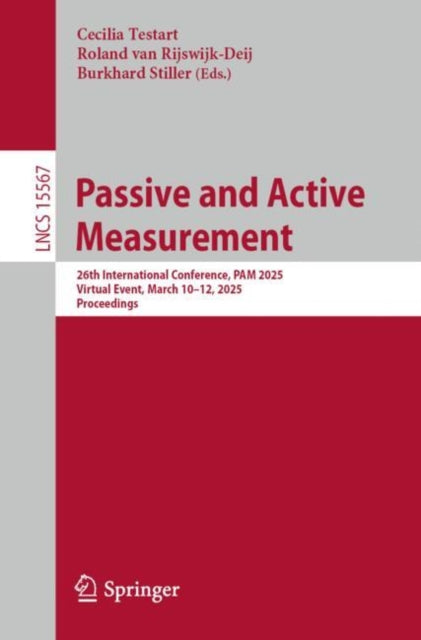 Book cover of: Passive and Active Measurement