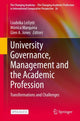 Book cover of: University Governance, Management and the Academic Profession