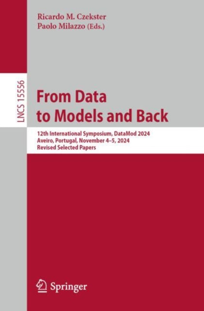 Book cover of: From Data to Models and Back