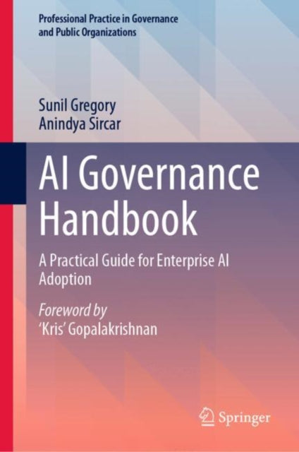 Book cover of: AI Governance Handbook