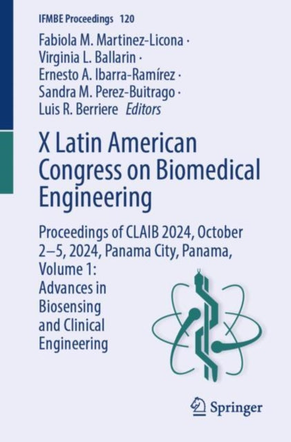 Book cover of: X Latin American Congress on Biomedical Engineering