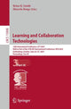Book cover of: Learning and Collaboration Technologies