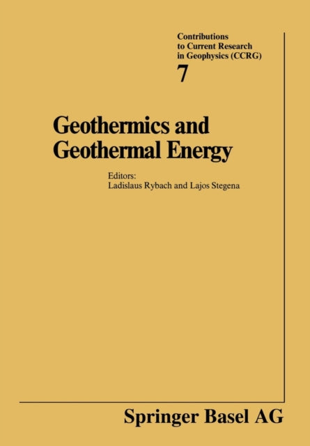 Book cover of: Geothermics and Geothermal Energy. By: RYBACH