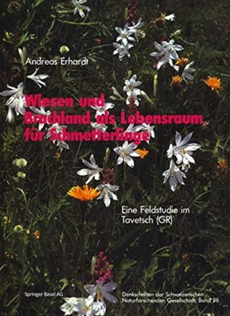 Book cover of: Wiesen und Brachland als Lebensraum fur Schmetterlinge. By: ERHARDT