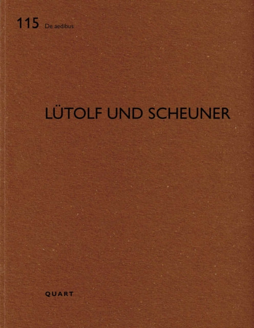 Book cover of: Lutolf und Scheuner