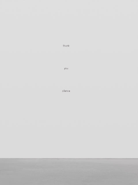 Book cover of: Ugo Rondinone: Thank You Silence. By: Ugo Rondinone