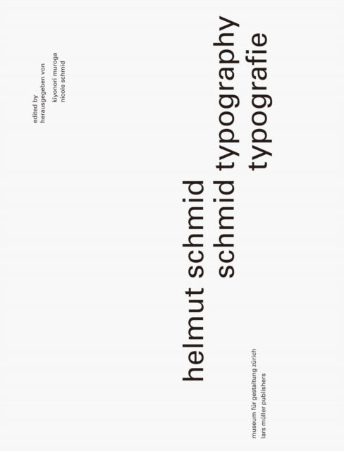Book cover of: Helmut Schmid Typography. By: Kiyonori Muroga