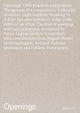 Book cover of: Openings. By: H2O Architectes H2O Architectes
