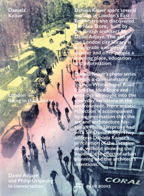 Book cover of: London – Being in the Library. By: Philip Ursprung