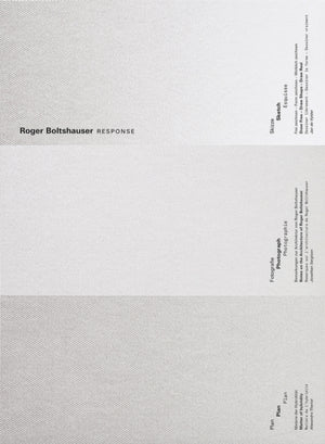 Roger Boltshauser - Response