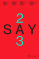 Book cover of: SAY 2023. By: Werk RUBY