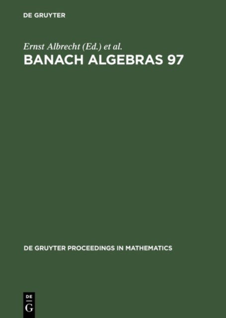 Book cover of: Banach Algebras 97