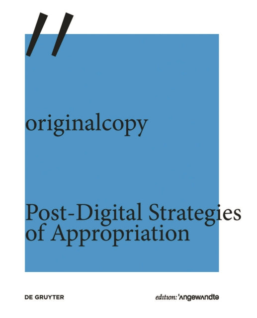 Book cover of: originalcopy. By: Michael Kargl