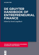 Book cover of: De Gruyter Handbook of Entrepreneurial Finance. By: David Lingelbach
