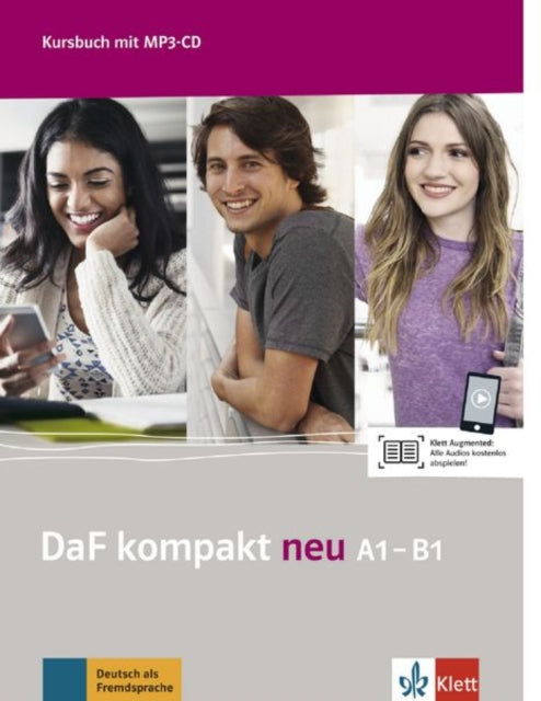 Book cover of: DaF Kompakt neu : Kursbuch A1-B1 + MP3-CD