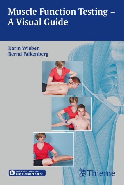 Book cover of: Muscle Function Testing - a Visual Guide. By: Karin Wieben