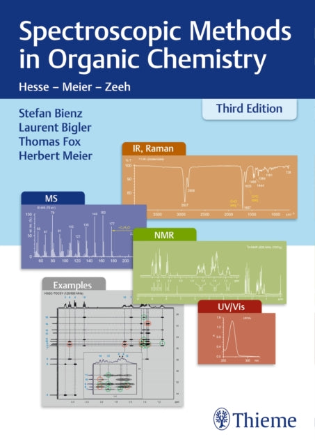 Book cover of: Spectroscopic Methods in Organic Chemistry. By: Stefan Bienz