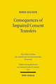 Book cover of: Consequences of Impaired Consent Transfers. By: Birke Häcker