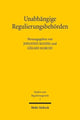 Book cover of: Unabhangige Regulierungsbehorden. By: Johannes Masing