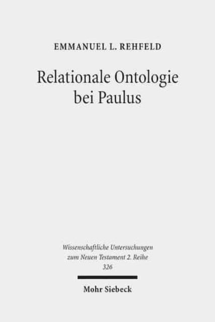 Relationale Ontologie bei Paulus