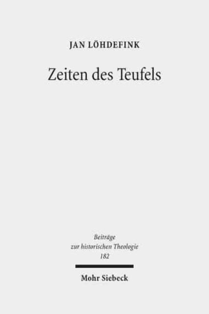 Book cover of: Zeiten des Teufels. By: Jan Löhdefink