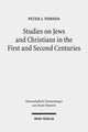 Book cover of: Studies on Jews and Christians in the First and Second Centuries. By: Peter J. Tomson