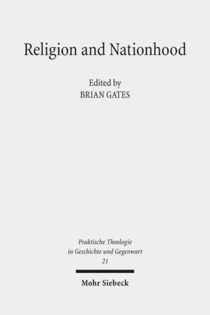 Book cover of: Religion and Nationhood. By: Brian Gates