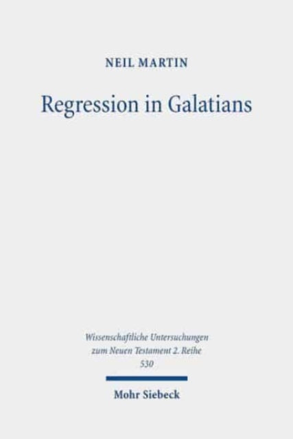 Regression in Galatians
