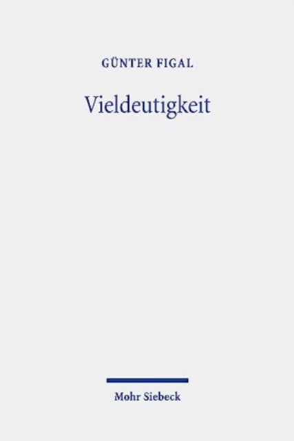 Book cover of: Vieldeutigkeit