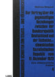 Book cover of: Der Vertrag ueber die gegenseitigen Beziehungen zwischen der Bundesrepublik Deutschland und der tschechoslowakischen sozialistischen Republik vom 11. Dezember 1973. By: Matthias Weigand