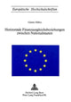 Book cover of: Horizontale Finanzausgleichsbeziehungen zwischen Nationalstaaten
