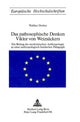 Book cover of: Das pathosophische Denken Viktor von Weizsaeckers